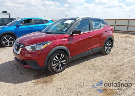 2020 Nissan Kicks Sv Xtronic Cvt from USA, damaged, VIN 3N1CP5CVXLL563418